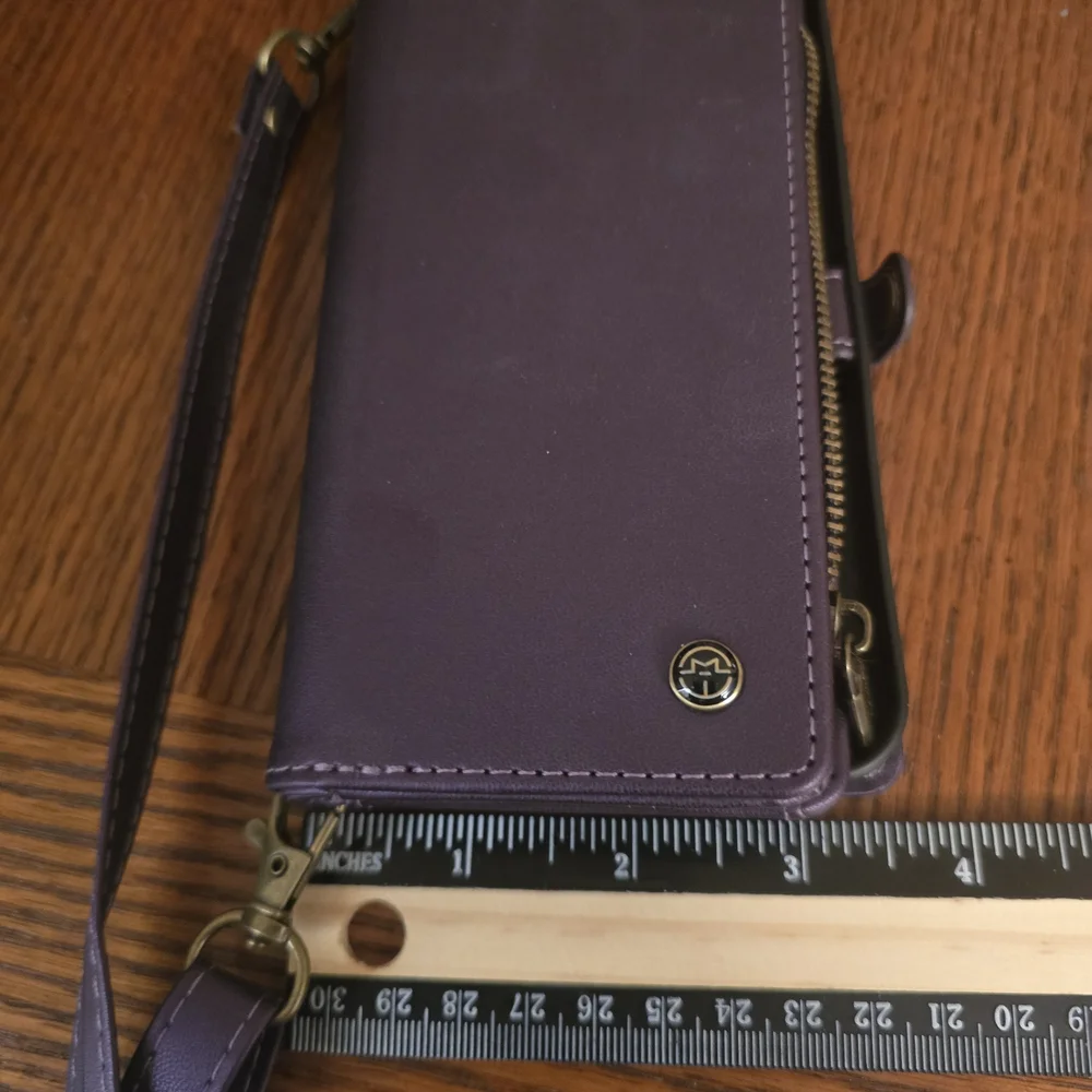 Purple Crossbody Phone Wallet - Picture 6 of 12